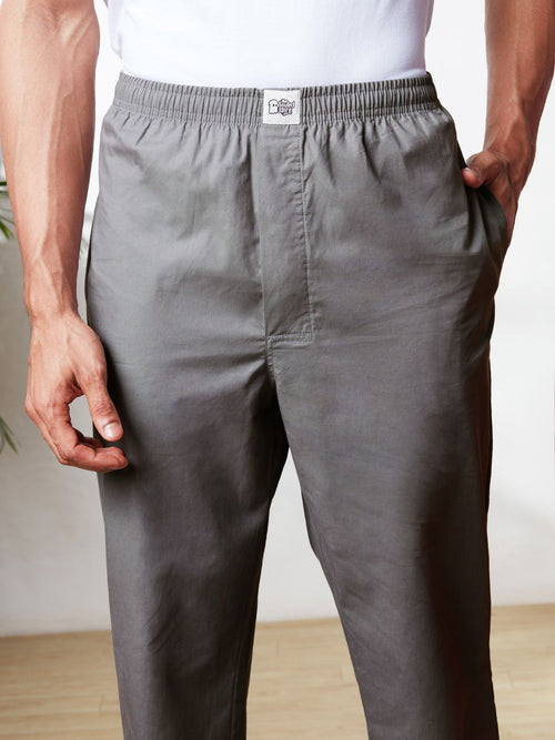 Solids: Smoke Grey Pajamas