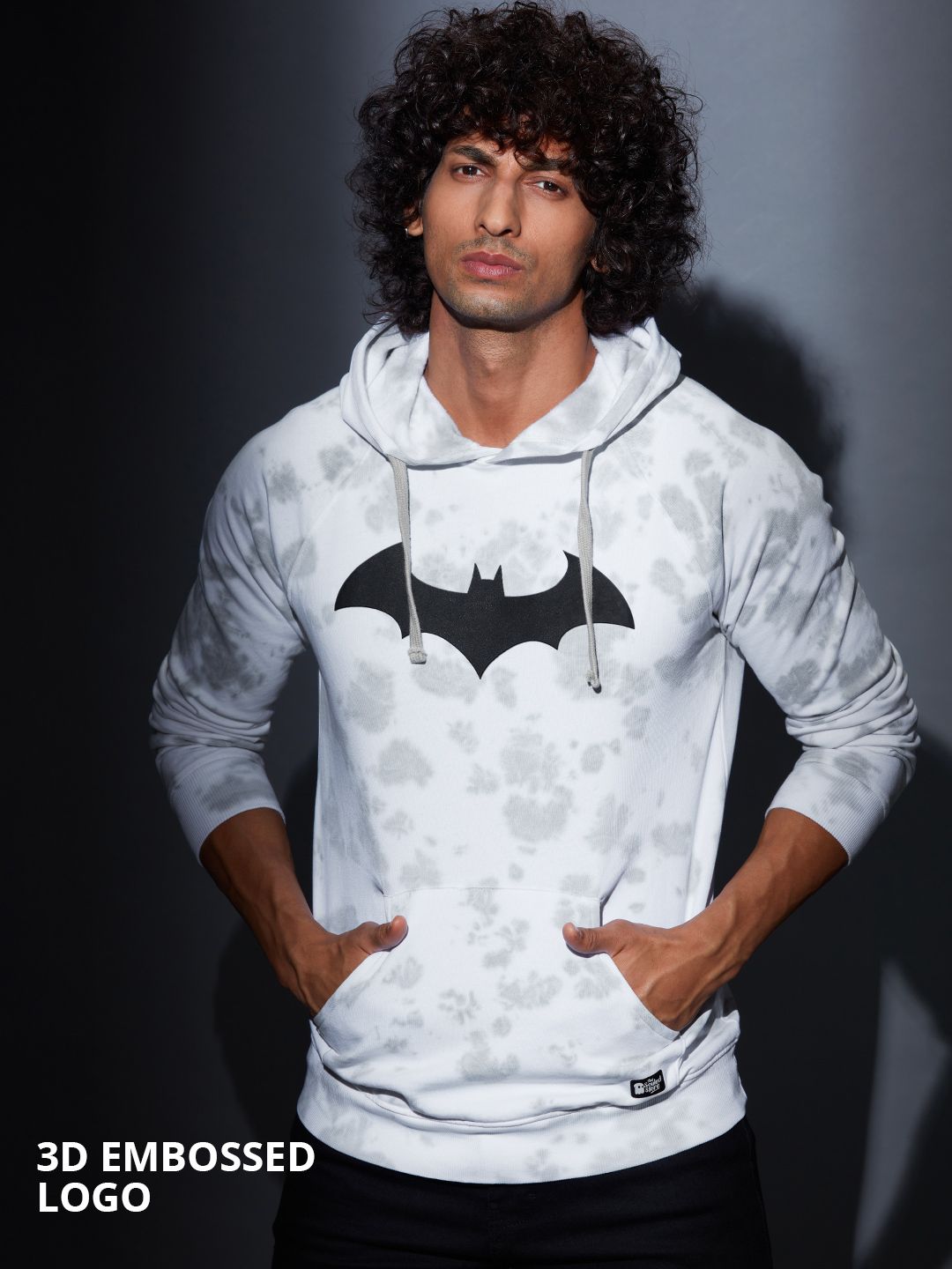 Batman: 3D Logo (Tie Dye) Hoodies