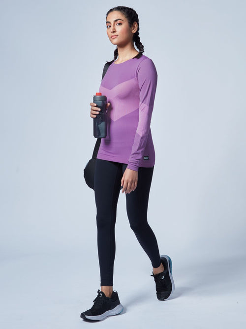 Solids: Salmon Pink Women Knit Tops
