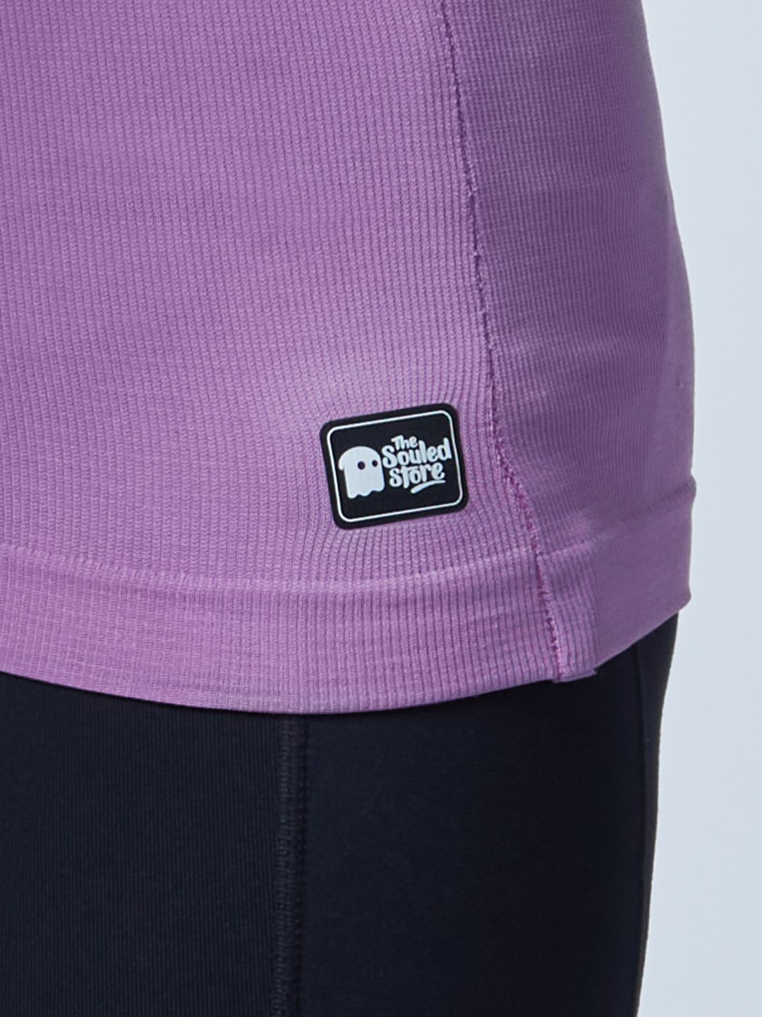 Solids: Salmon Pink Women Knit Tops