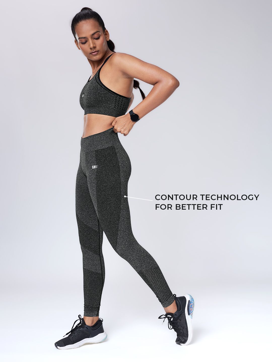 TSS Active: Fighter Poly Anthra Women Pull on Pants