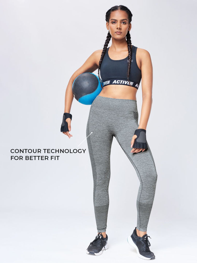 TSS Active: Fighter Grey Mel Women Pull on Pants