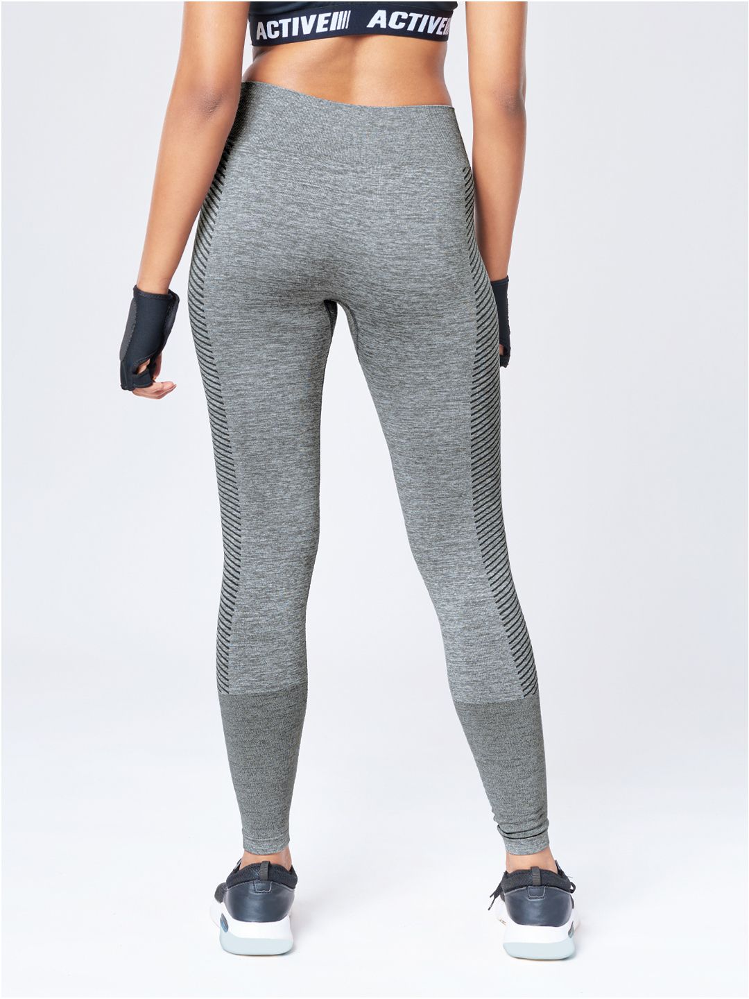 TSS Active: Fighter Grey Mel Women Pull on Pants