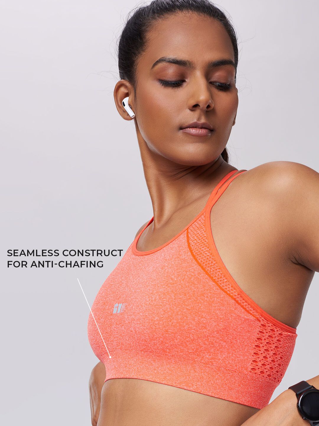 TSS Active: Fighter Orange Mel Women Bralette
