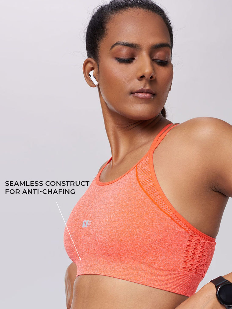 TSS Active: Fighter Orange Mel Women Bralette