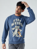 Tom And Jerry: Stay Weird Men Oversized Sweatshirts