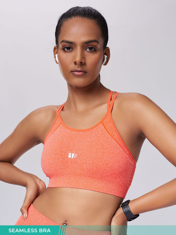 TSS Active: Fighter Orange Mel Women Bralette