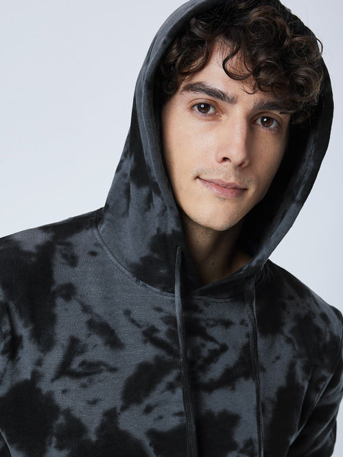 Tie Dye: Black Chase Hoodies