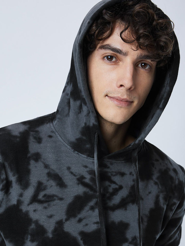 Tie Dye: Black Chase Hoodies
