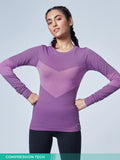 Solids: Salmon Pink Women Knit Tops