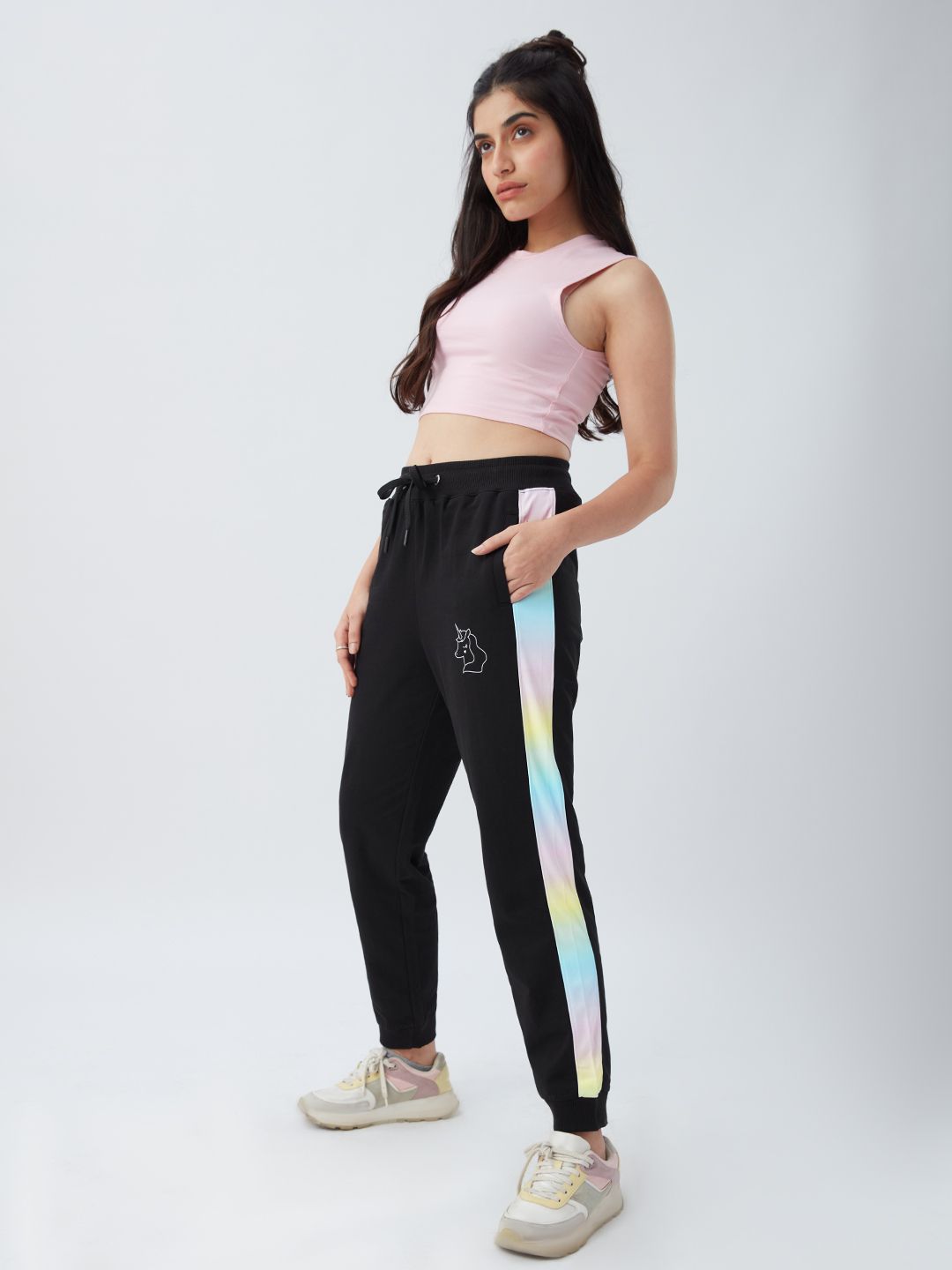 Stay Magical Women Cinched Joggers