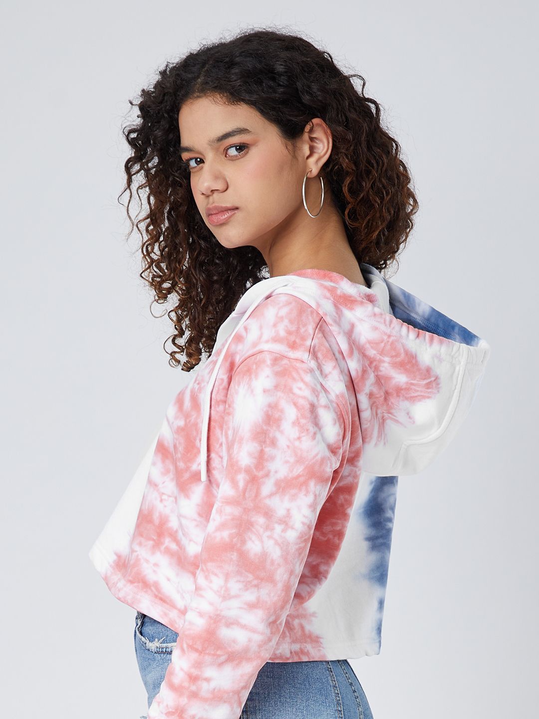 Tie Dye: Ice Cream Women Oversized Hoodies