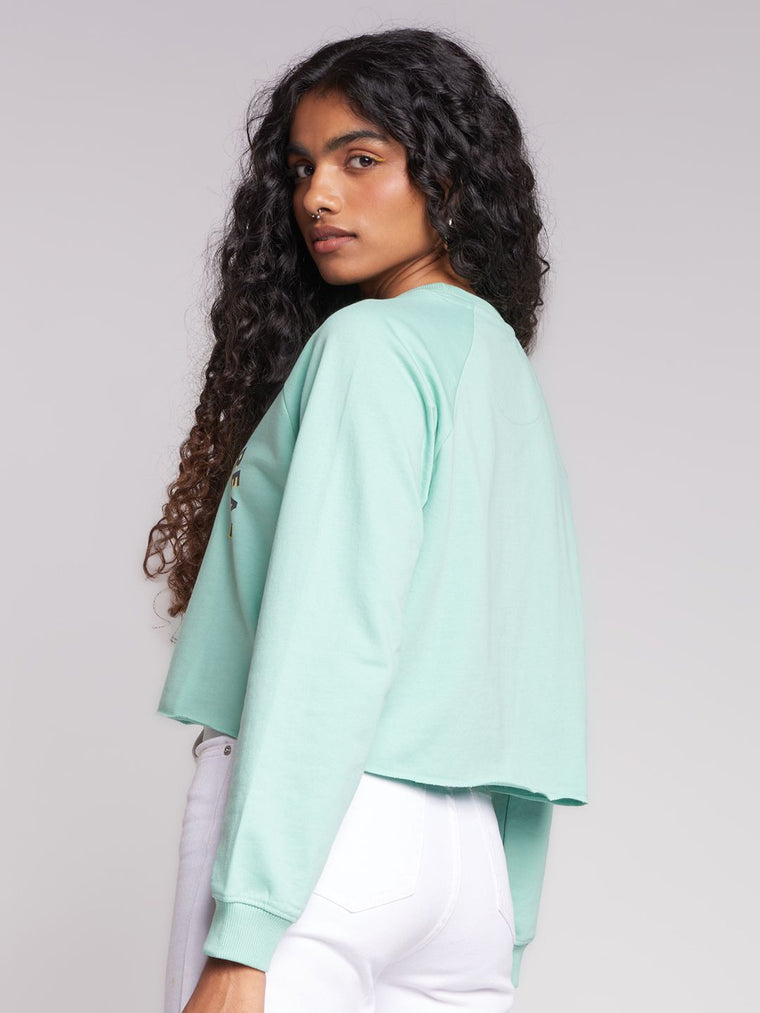 Tom & Jerry: Cheesy Jerry Women Oversized Sweatshirts