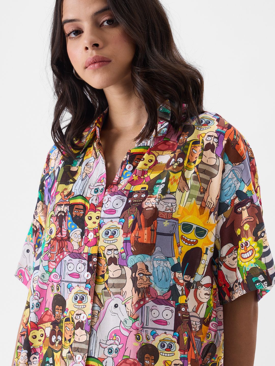 Rick and Morty: Characters Women Holiday Shirts