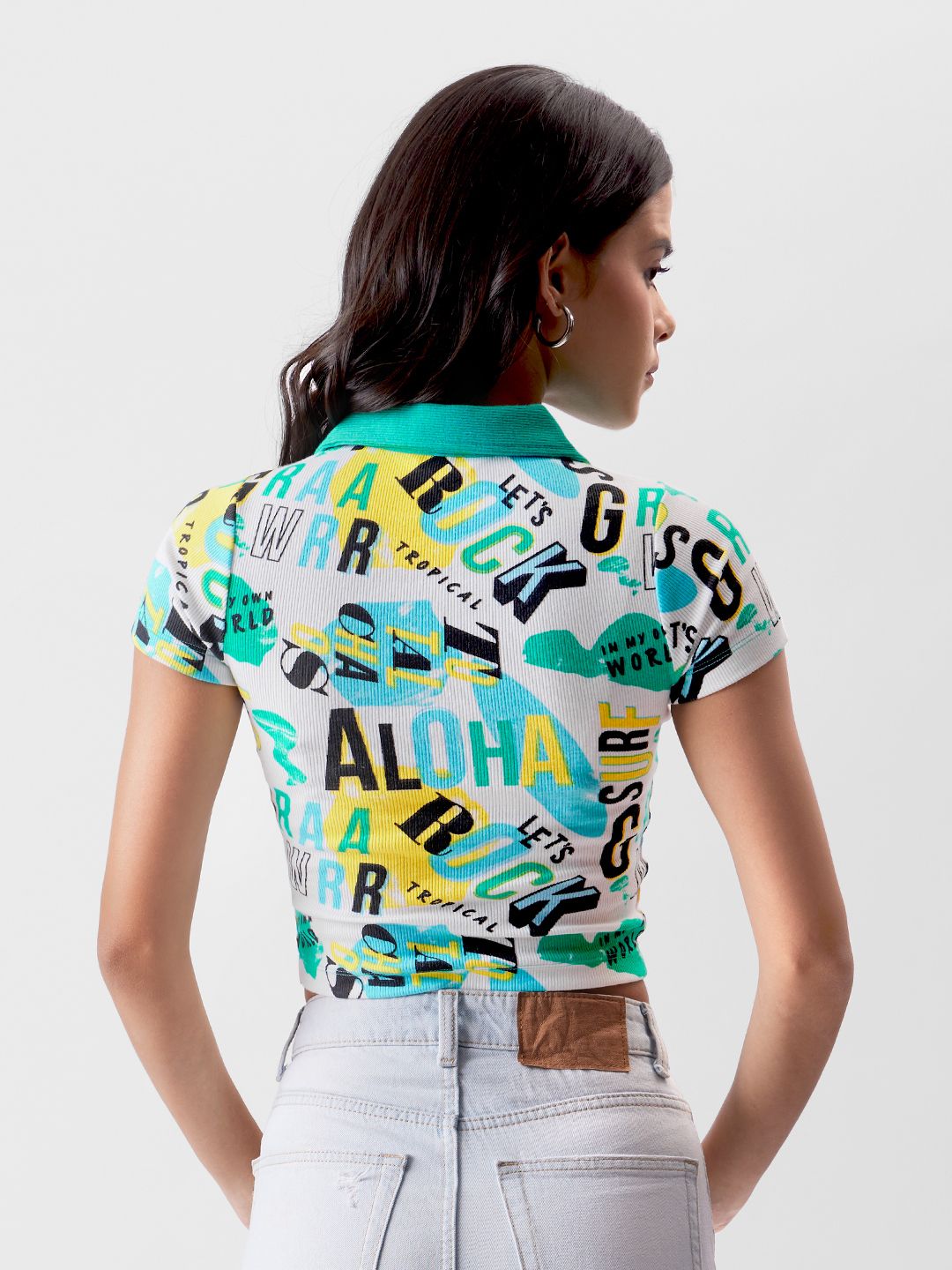 TSS Originals: Aloha Women Cropped Polos