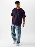 Solids: Berry Oversized T-Shirts