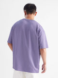 Solids: Winter Mauve Oversized T-Shirts