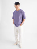 Solids: Winter Mauve Oversized T-Shirts
