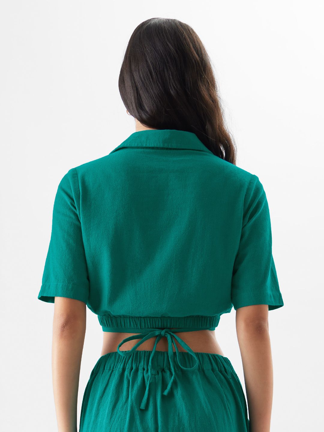 Essential Solids: Teal Green Women Fashion Tops