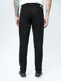 Classic Slim Fit Jeans: Pitchblack Men Classic Slim Fit Jeans