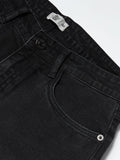 Classic Slim Fit Jeans: Pitchblack Men Classic Slim Fit Jeans