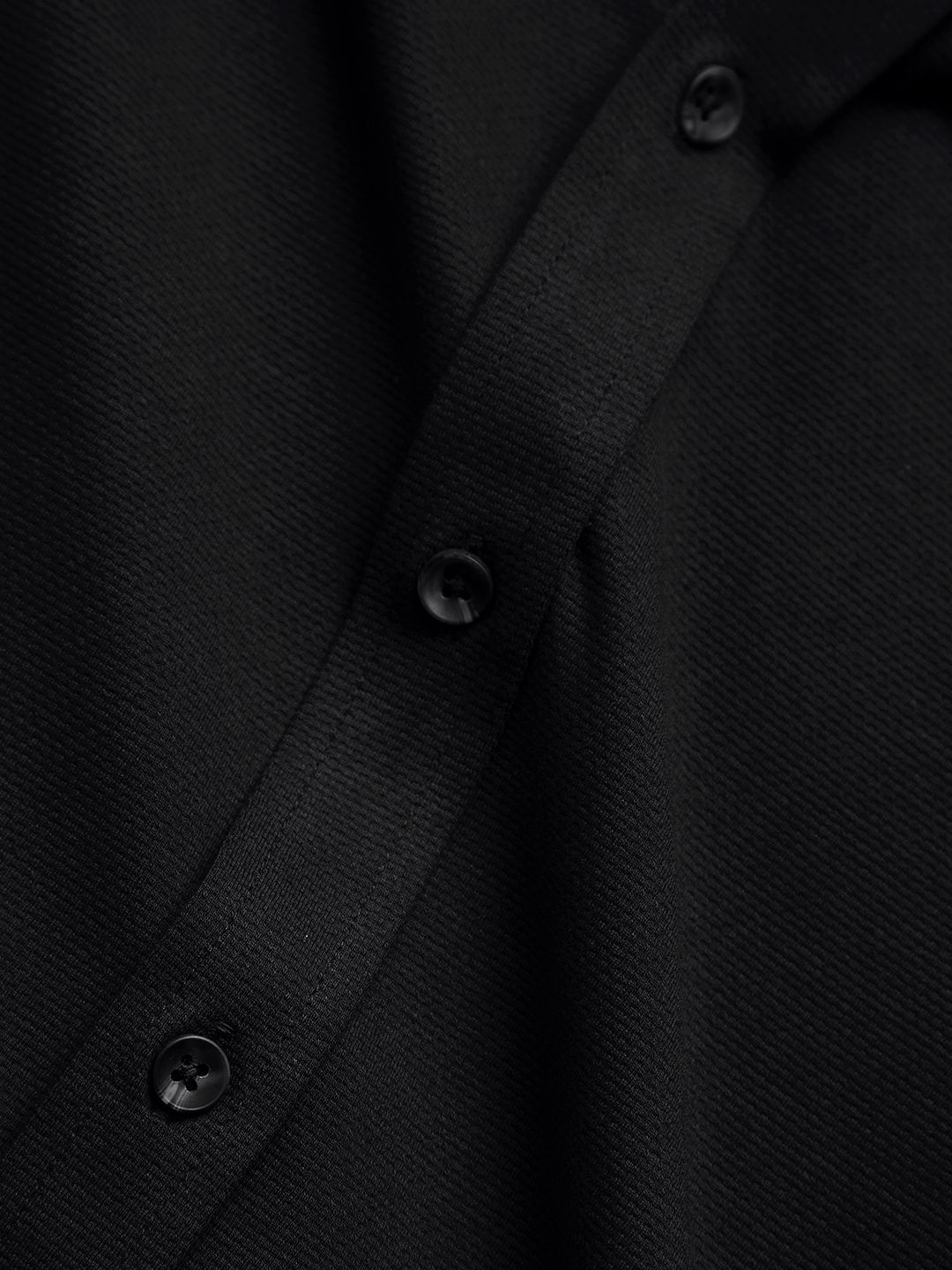 Textured Shirt: Black Men Textured Shirts