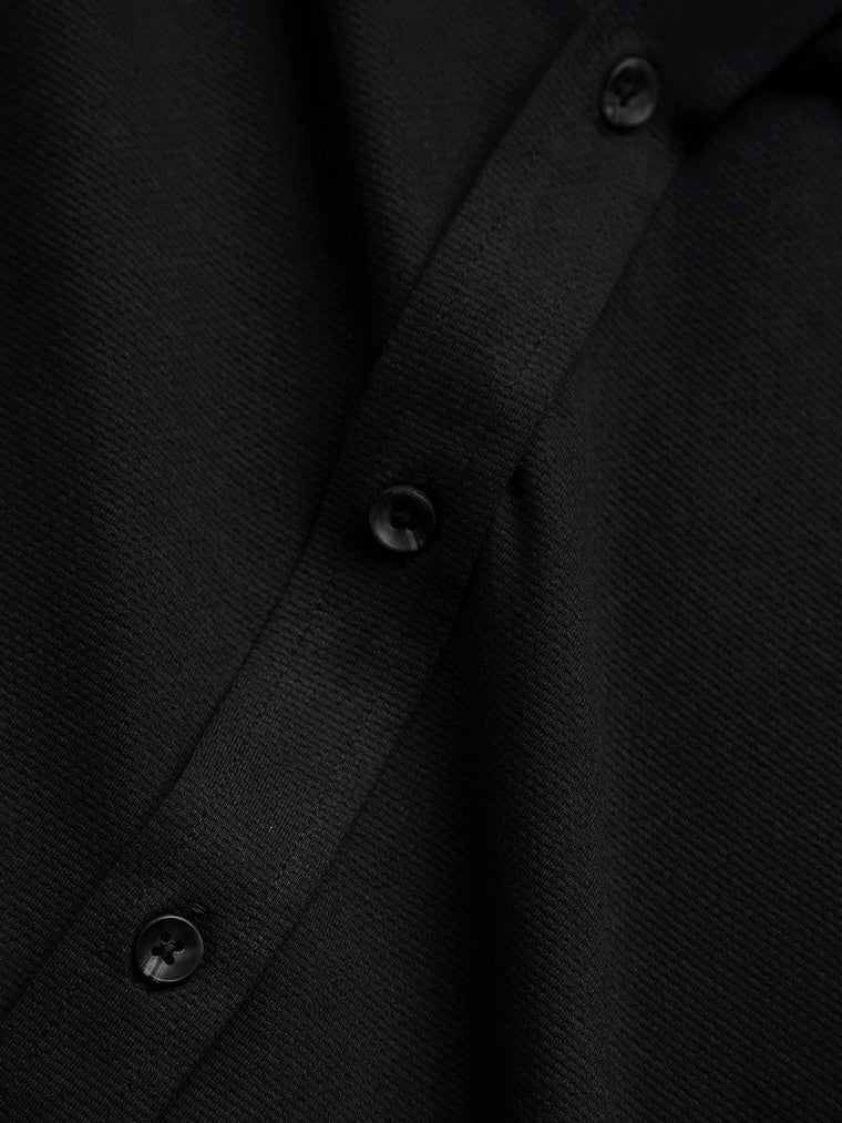 Textured Shirt: Black Men Textured Shirts