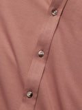 Textured Shirt: Quartz Brown Knit Shirts