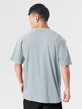 Solids: Pearl Grey Oversized T-Shirts