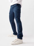 Overdyed Cargo: Navy Blue Men Cargo Pants