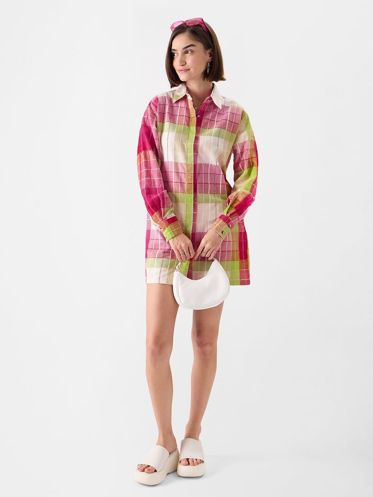 Shirt Dress: Popsicle Women Shirt Dresses
