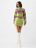 Knitted Sweater: Citron Women Oversized Sweaters