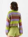 Knitted Sweater: Citron Women Oversized Sweaters