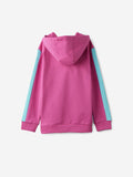 Hoodie: Seafoam Pink Girls Cotton Hoodies (2-8 Yrs)