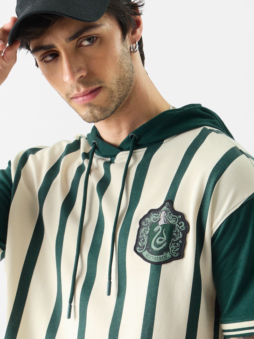 Harry Potter: Slytherin Hooded T-Shirts