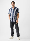 Stripes: Midnight Blue Holiday Shirts