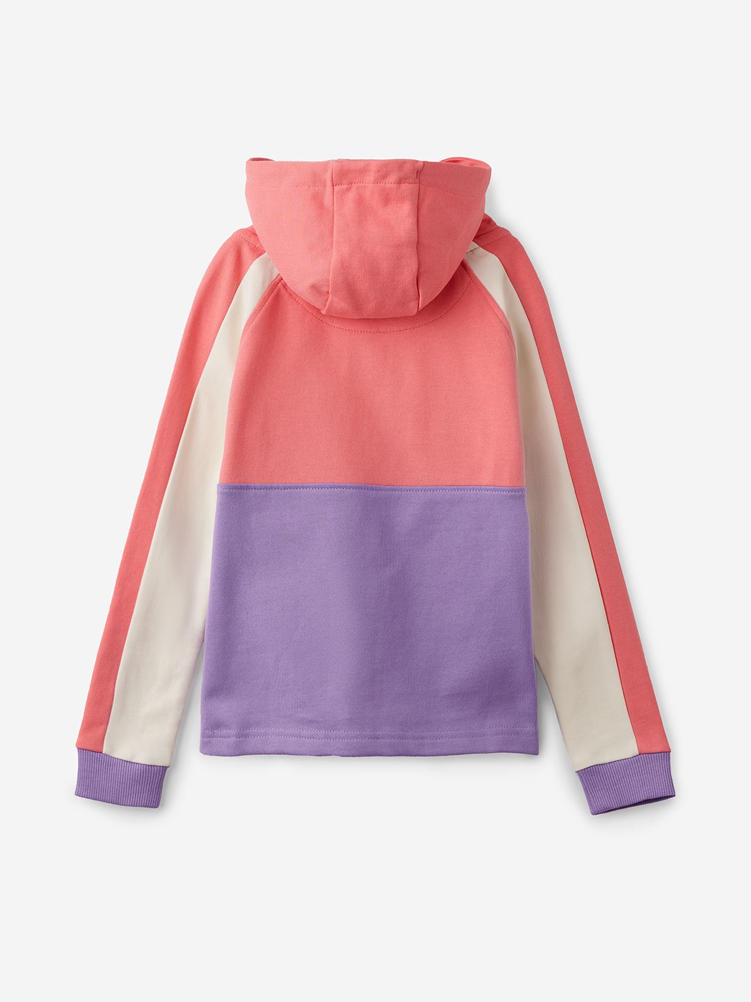 TSS Originals: Coral Berry Girls Cotton Hoodies (2-8 Yrs)