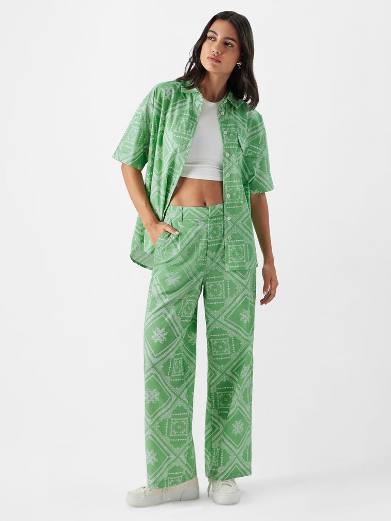 TSS Originals: Calm Meadow Women Straight Pants