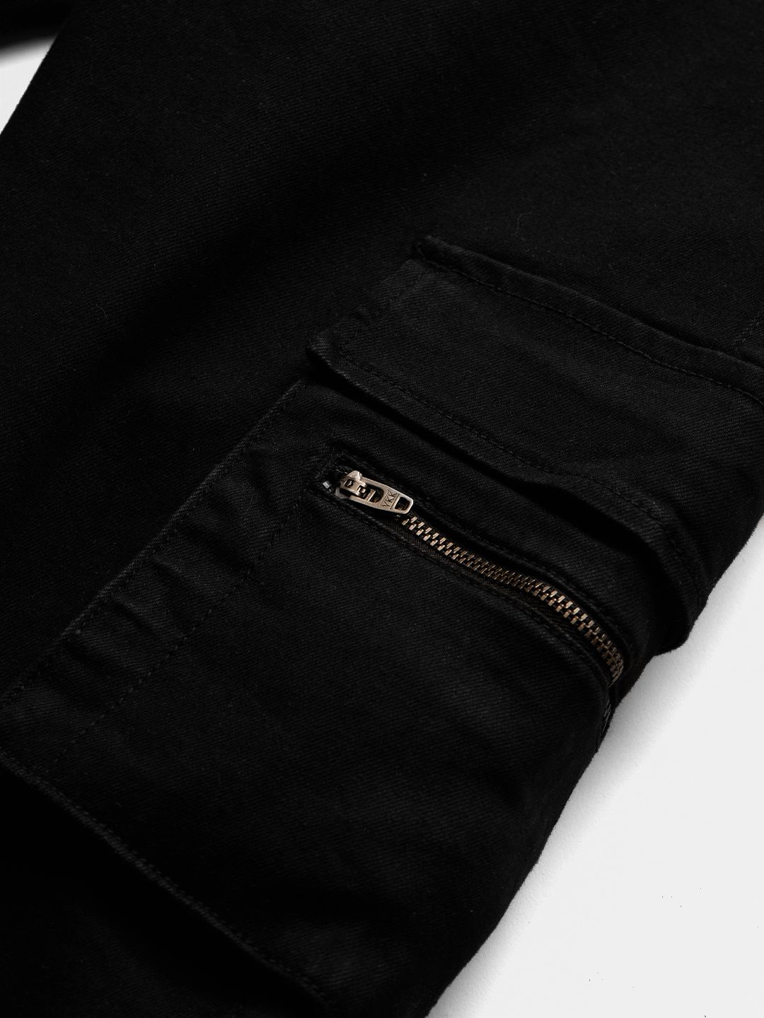 Men's Cargo Jeans: Onyx Men Cargo Jeans