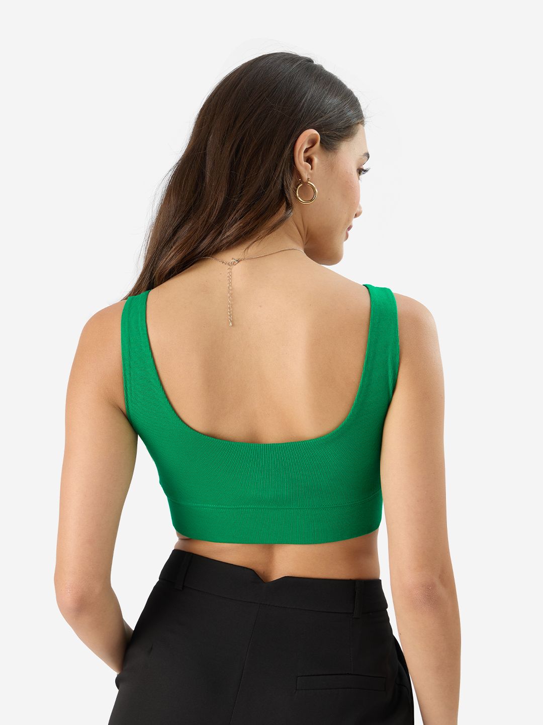 Kelly Green Bralette Top Women Bralette