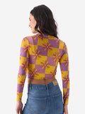 Mesh Top: Flora Women Knit Tops