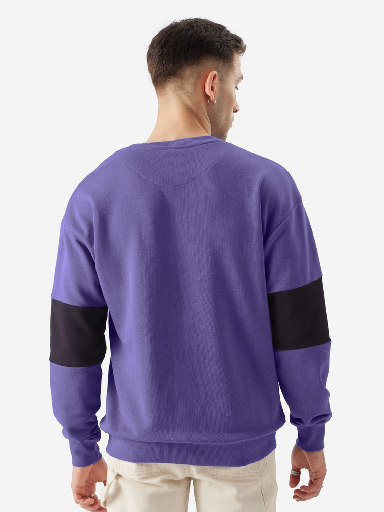 TSS Originals: Violet Berry Men Oversized Sweatshirts