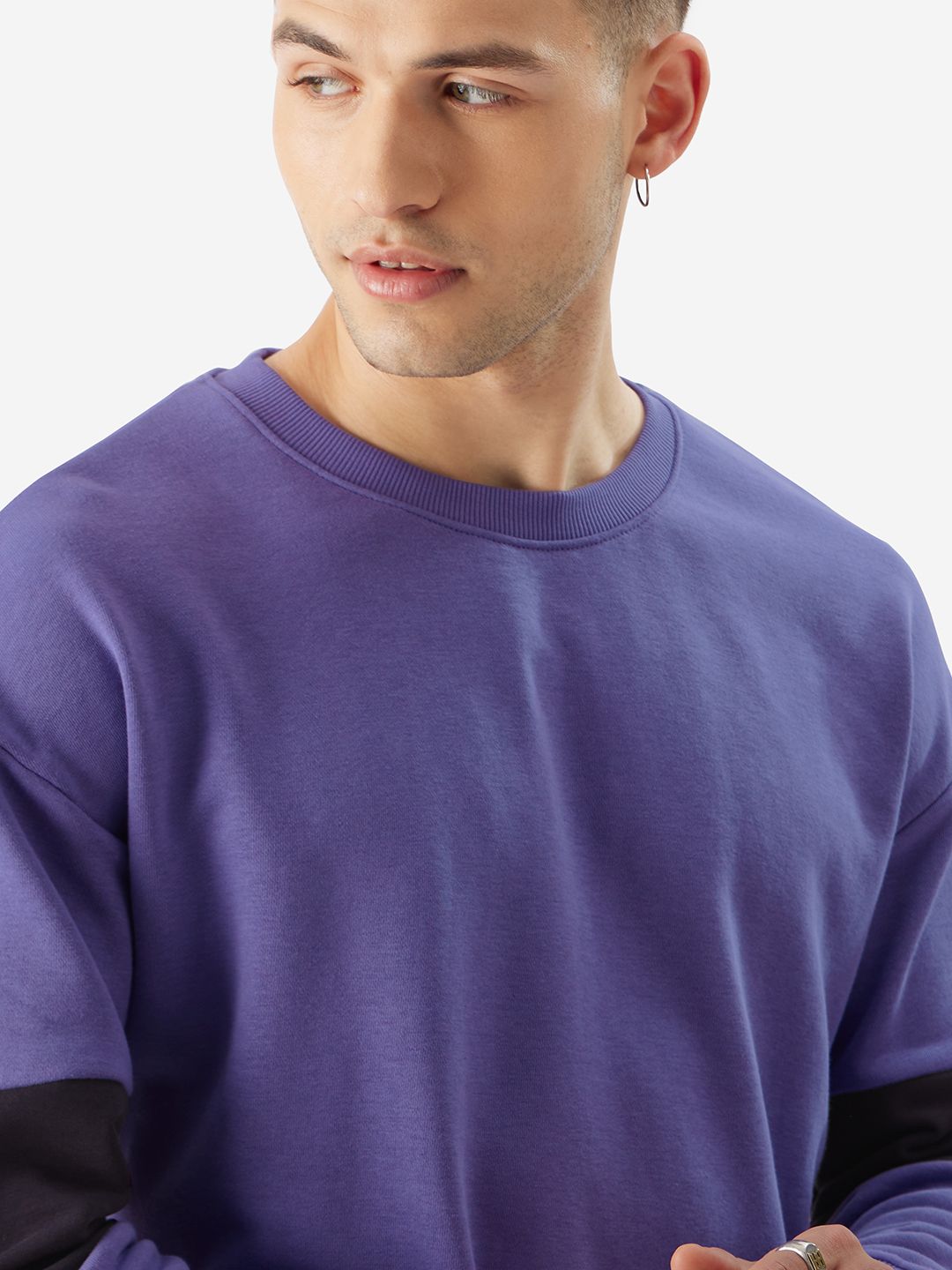 TSS Originals: Violet Berry Men Oversized Sweatshirts