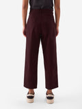 Carrot Fit Pant: Plum Women Fashion Pants