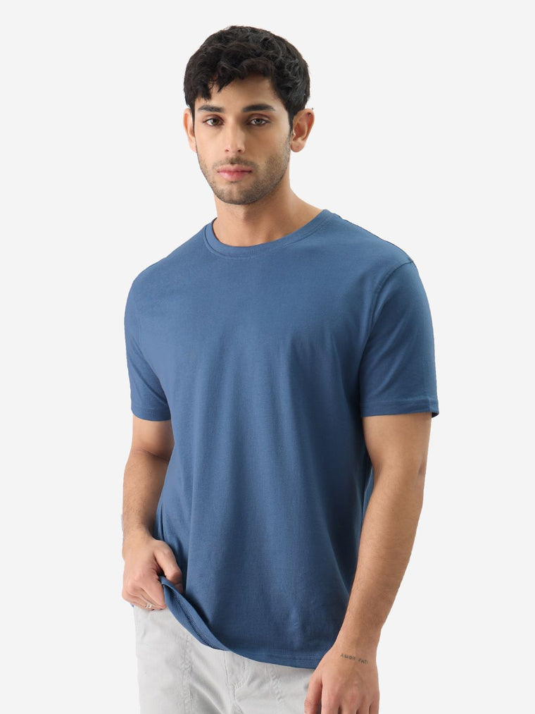 Classic Sustainable Tee: Indigo Bliss T-Shirts