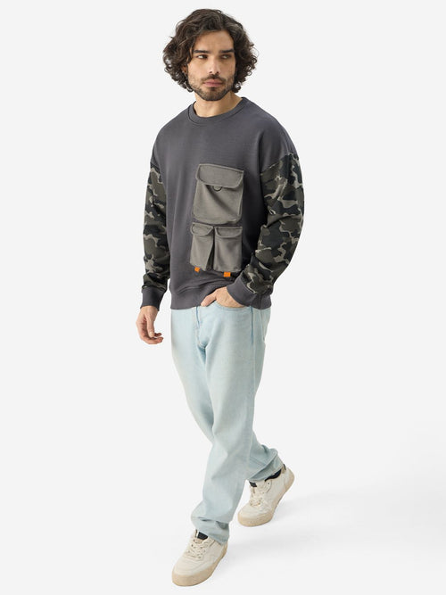 TSS Originals: Black Ops Men Oversized Sweatshirts