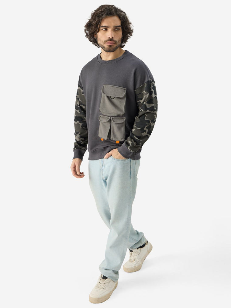TSS Originals: Black Ops Men Oversized Sweatshirts