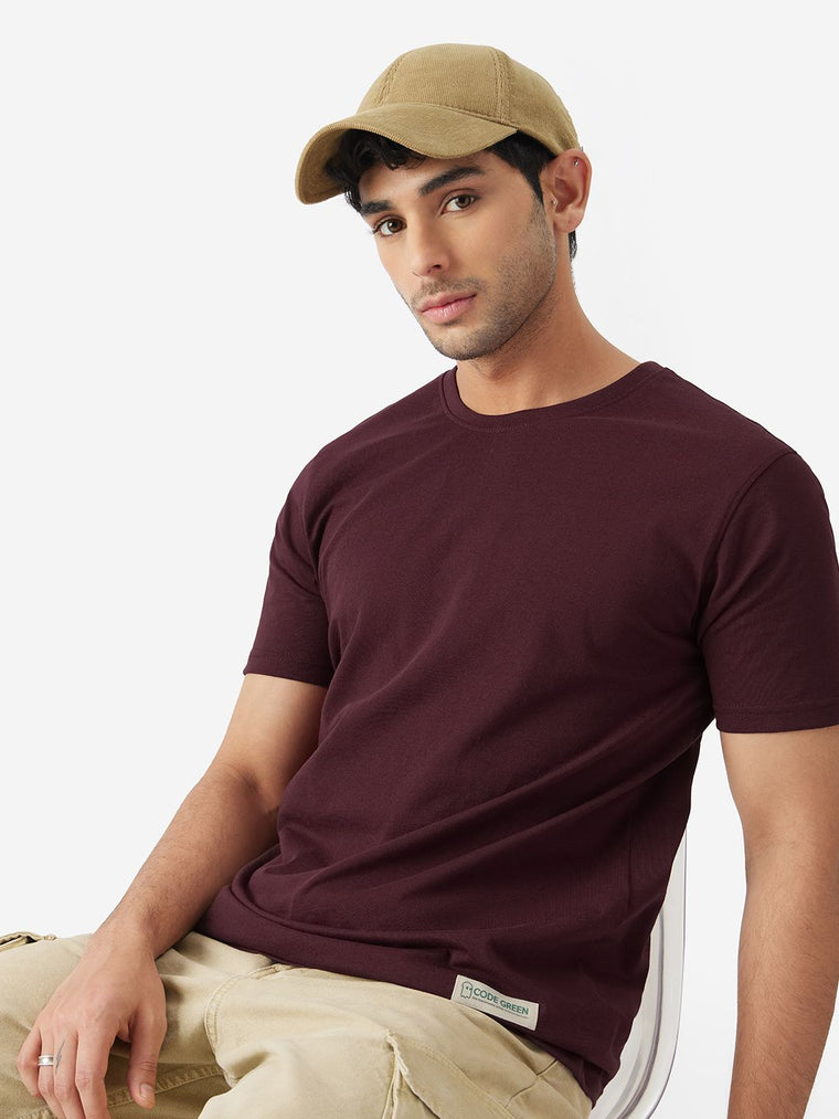 Classic Sustainable Tee: Wine T-Shirts