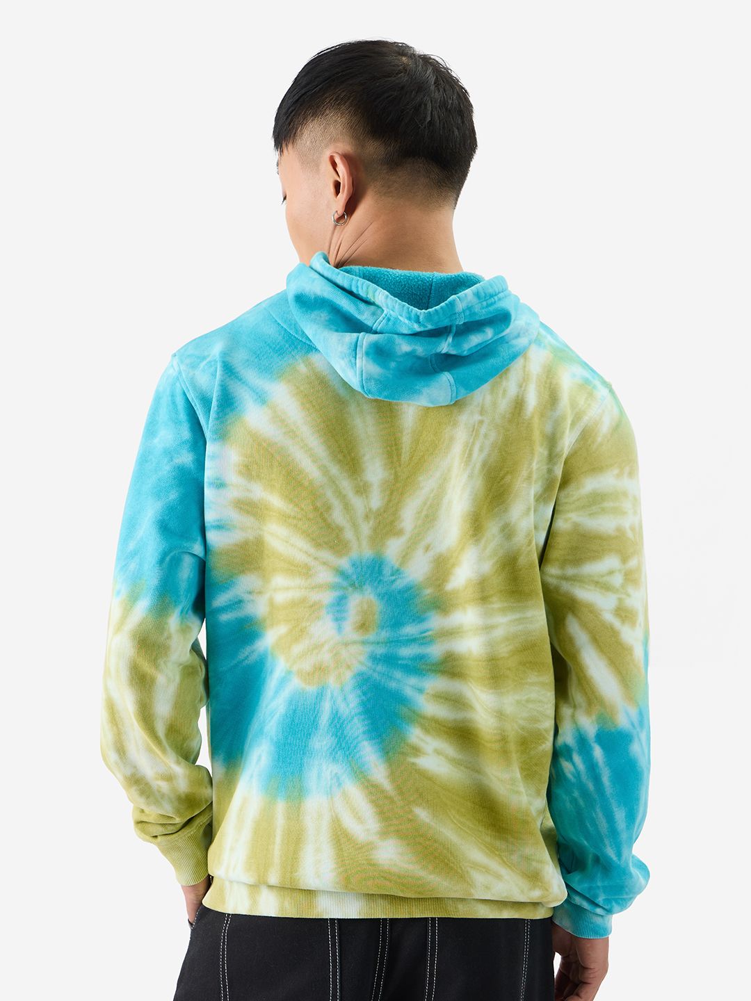 Tie Dye: Nautical Sunray Men Oversized Hoodies
