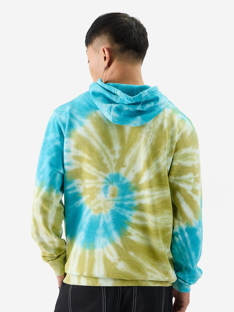 Tie Dye: Nautical Sunray Men Oversized Hoodies